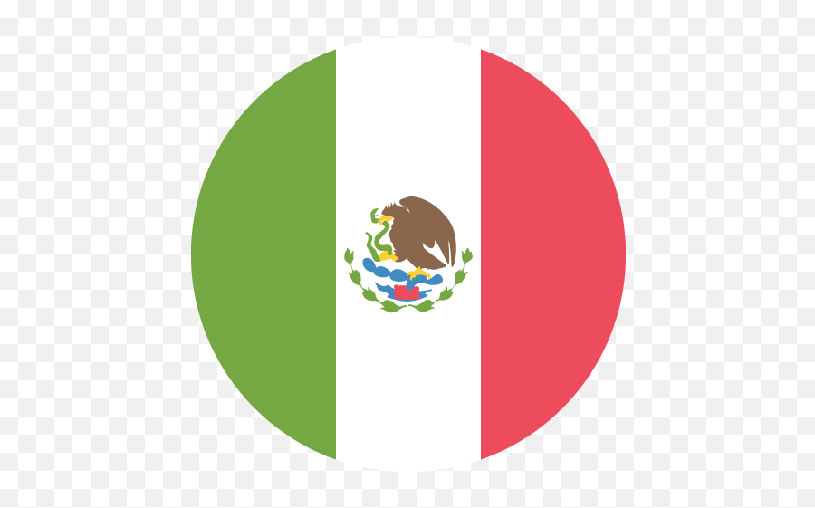 Mexican Flag Mexico Vector Emoji - Mexican Flag Icon Vector Png,Mexican Eagle Logo