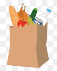 Donate Healthy Food - Cartoon Png