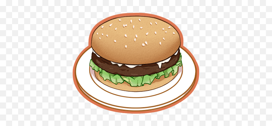 Pork Burger Food Fantasy Wiki Fandom - Hamburger Bun Png,Burger Bun Png