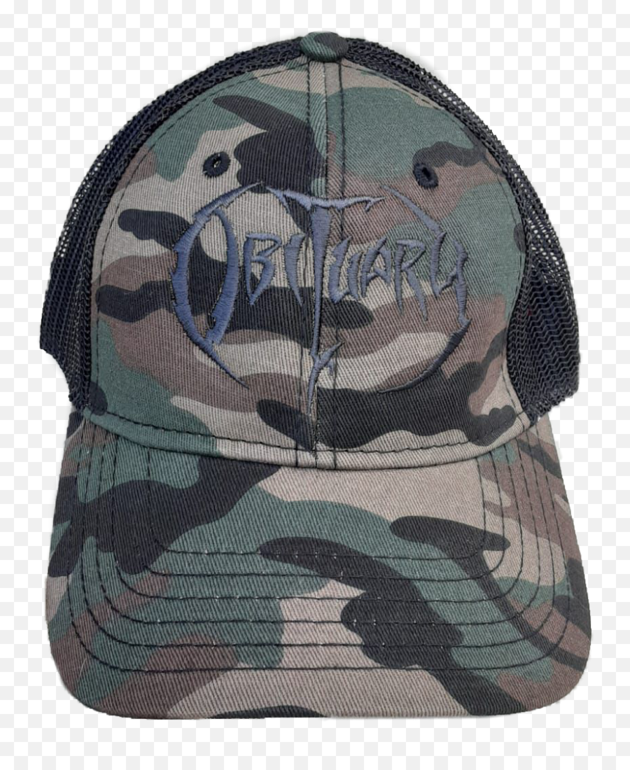 Army Camo Hat Black Logo - For Baseball Png,Army Hat Png