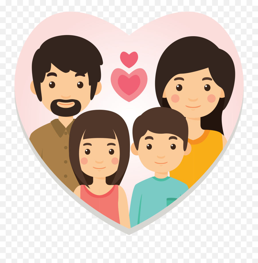 Png Image With No Background - Happy Family Small Family Cartoon,Familia  Png - free transparent png images 