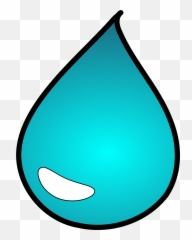 Drops Water Droplet Transparent Png - Gota De Agua Dibujo,Water Droplet Transparent
