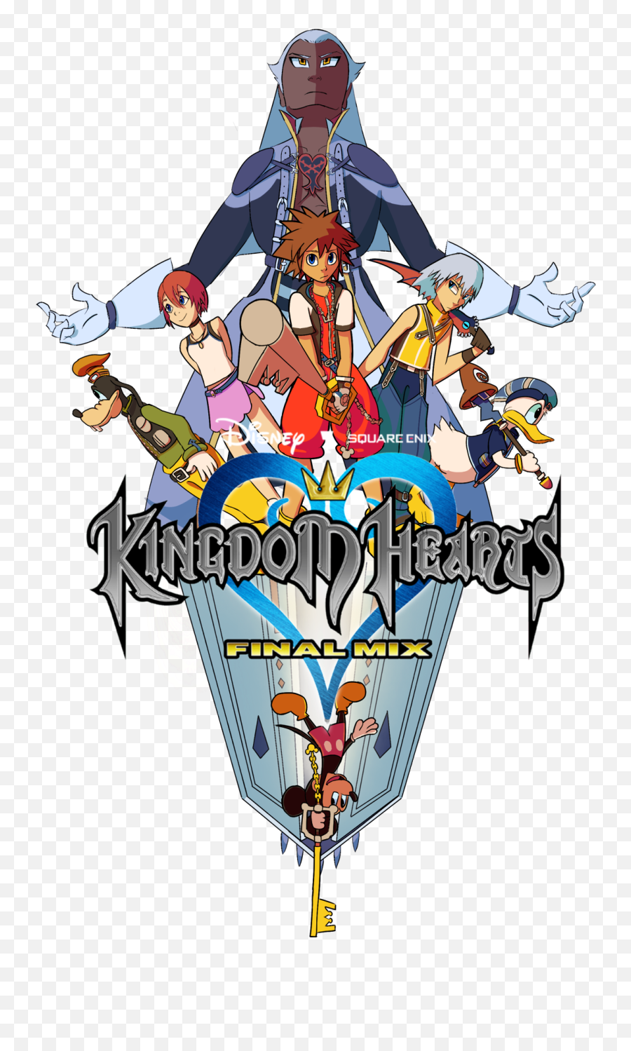 Although My Heart May Be Weak Itu0027s Not Alone - Kingdom Kingdom Hearts Png,Kingdom Hearts Final Mix Logo