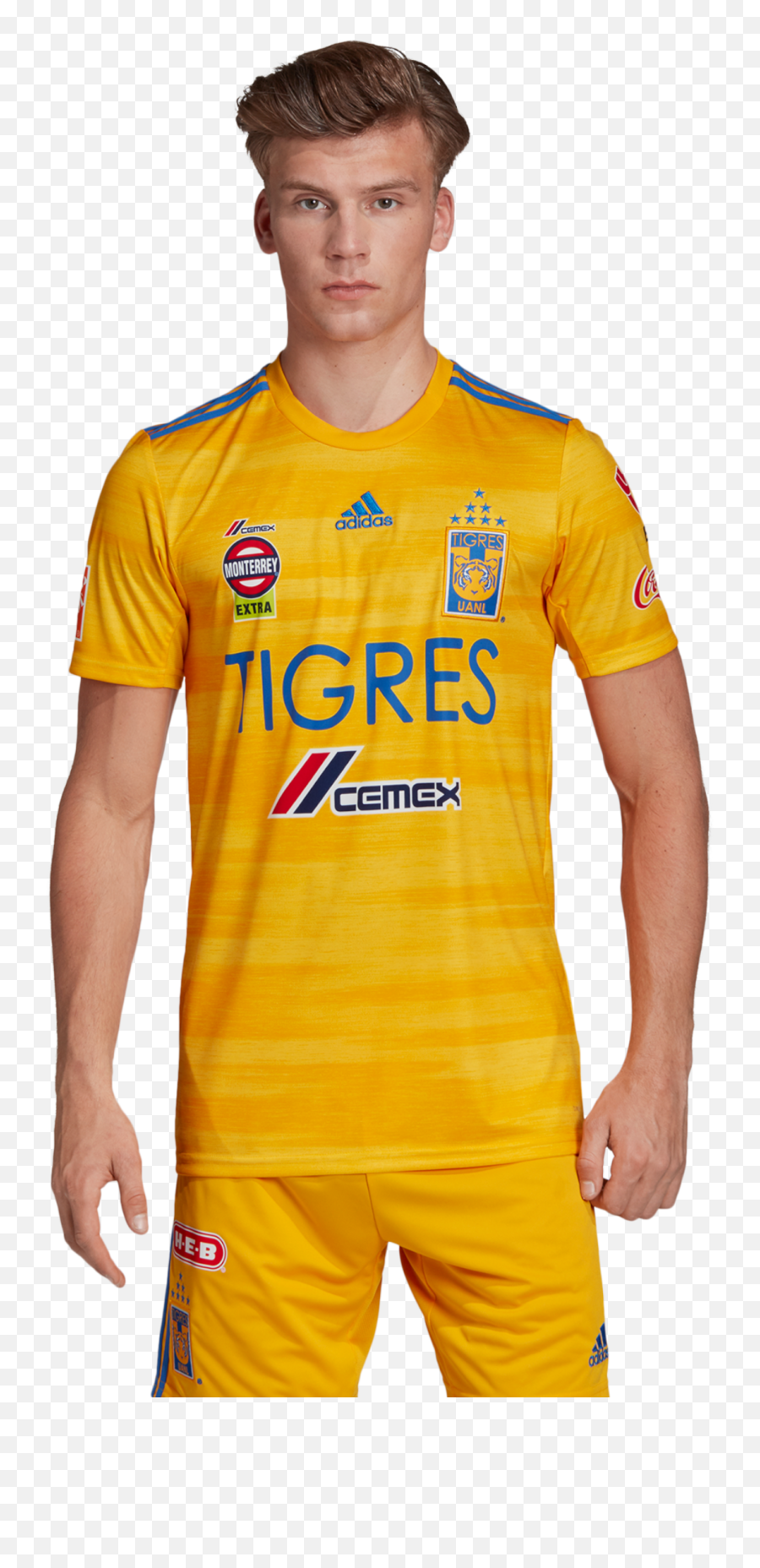 T - Shirt Adidas Tigres Uanl Home Tigres Png,Tigres Logo