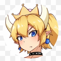 Icons Desu Close - Female Version Of Bowser Png,Bowsette Png