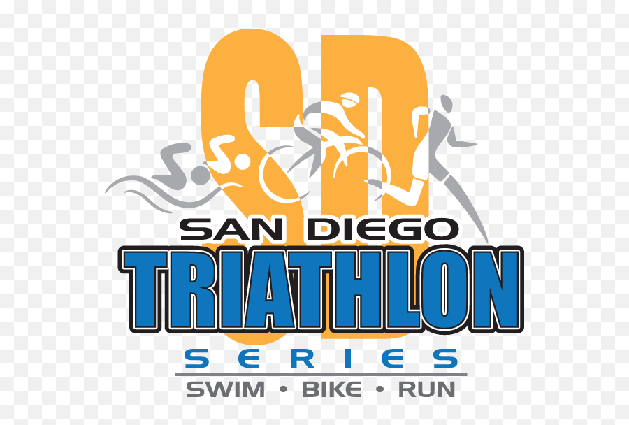 San Diego Triathlon Seriessan Series Png Swim Bike Run Logo