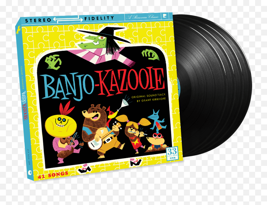 Grant Kirkhope - Banjokazooie Banjo Kazooie Vinyl Png,Banjo Kazooie Logo