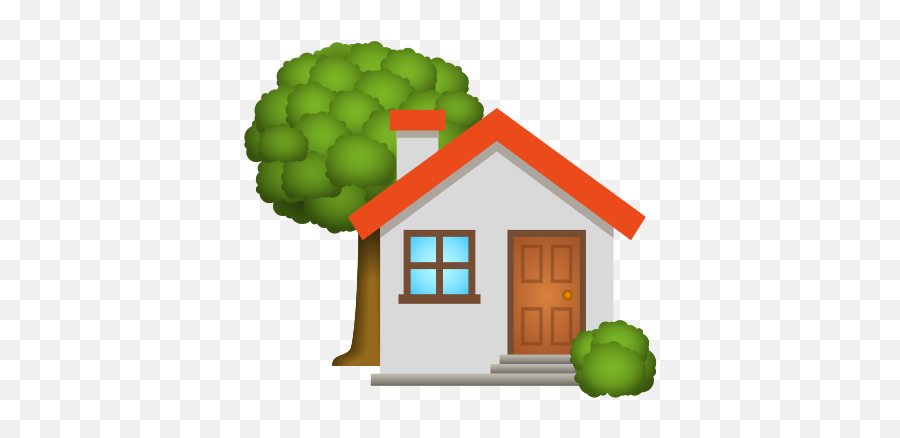 House With Garden Icon U2013 Free Download Png And Vector - House With Garden Emoji,House Wifi Icon