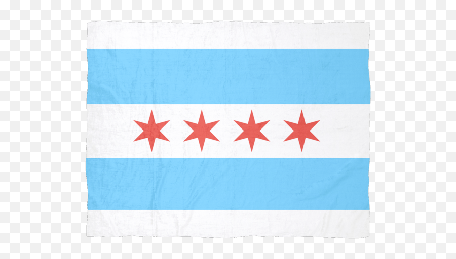 Chicago Flag Fleece Blanket - Patchwork Png,Chicago Flag Png