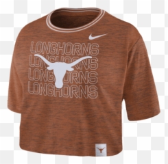 Nike College Texas Womenu0027s Crop - Shirt Longhorns png