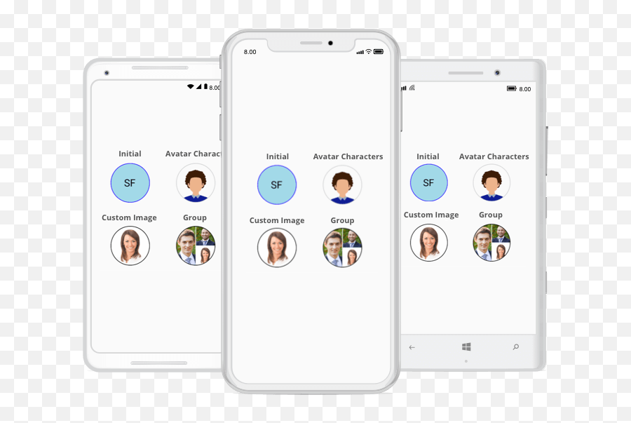 Xamarin Avatar View Control - Smart Device Png,Xamarin Icon
