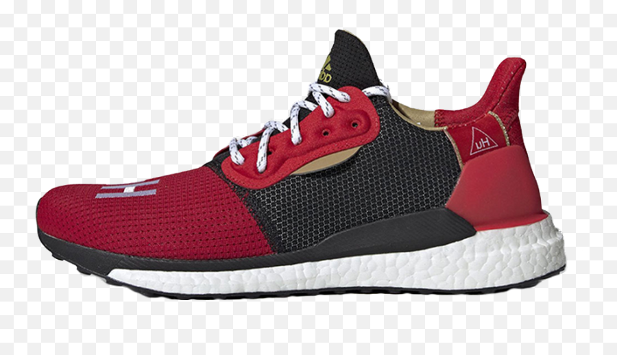 Pharrell X Adidas Solar Hu Chinese New Year Red Black - Adidas Solar Hu Pharrell Chinese New Year 2019 Png,W900 Icon For Sale