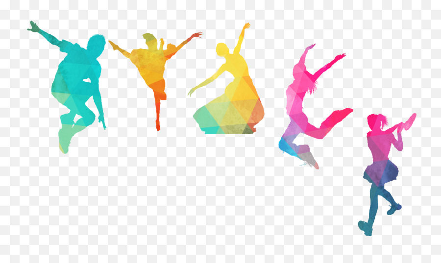 Young People Png - Dance Color Silhouette Diagram Play Color Athlete Silhouette Png,Fun Png