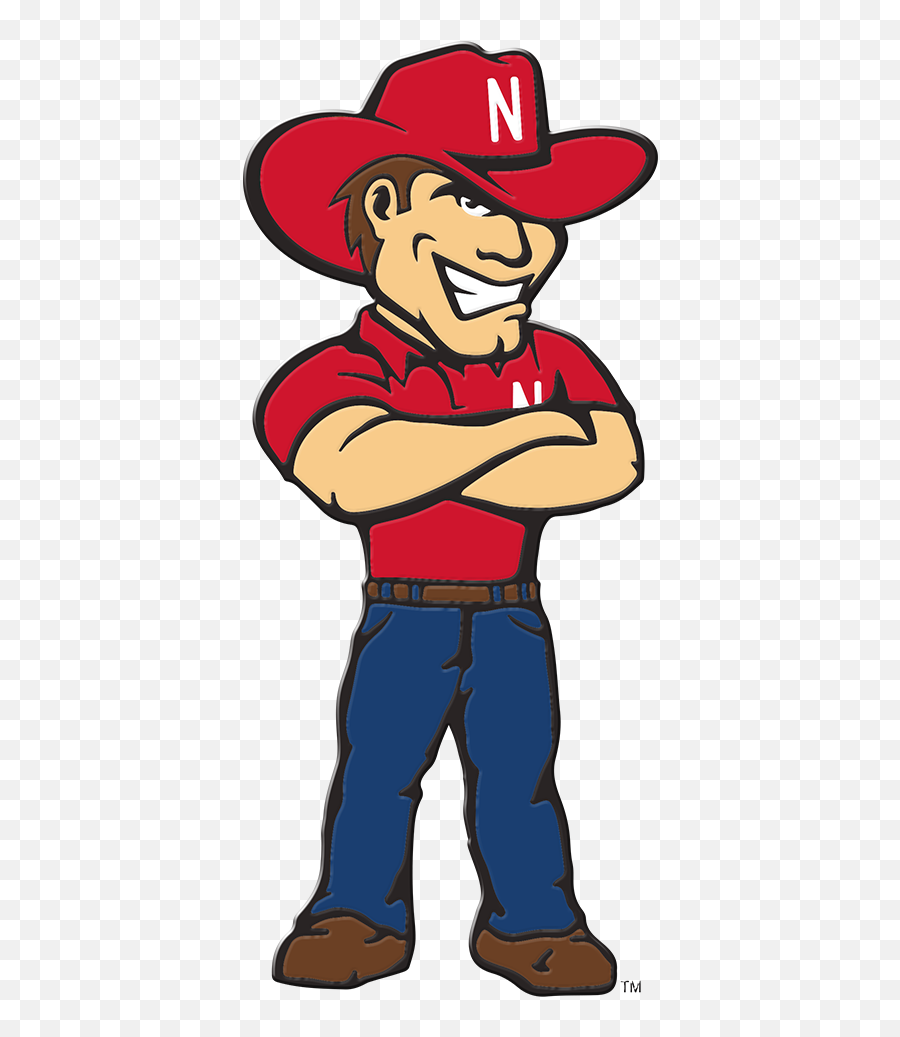 Nebraska Cornhuskers - Mascot College Wall Art Nebraska Cornhuskers Mascot Drawing Png,Shrekt Icon 16x16