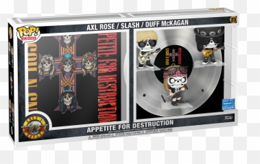 Funko Pop Deluxe Album Guns Nu0027 Roses - Appetite for Destruction Walmart Exclusive png