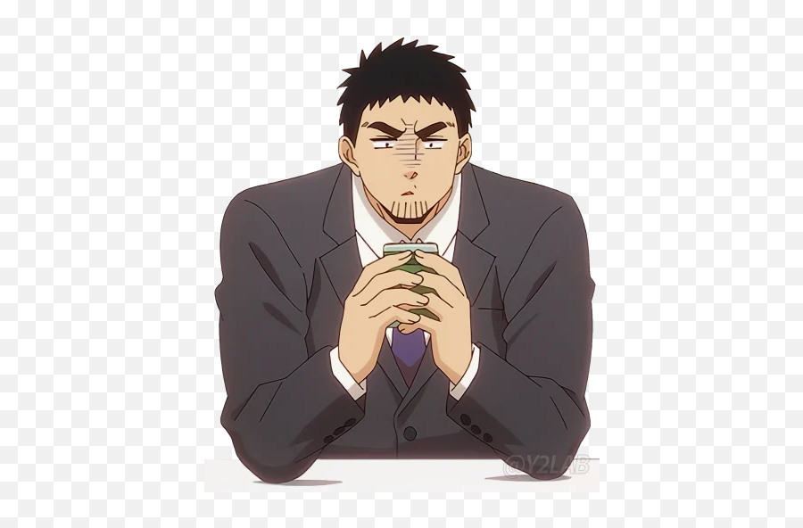 Telegram Sticker From Senpai Ga Uzai Kouhai No Hanashi Pack - Worker Png,Mob Psycho 100 Icon