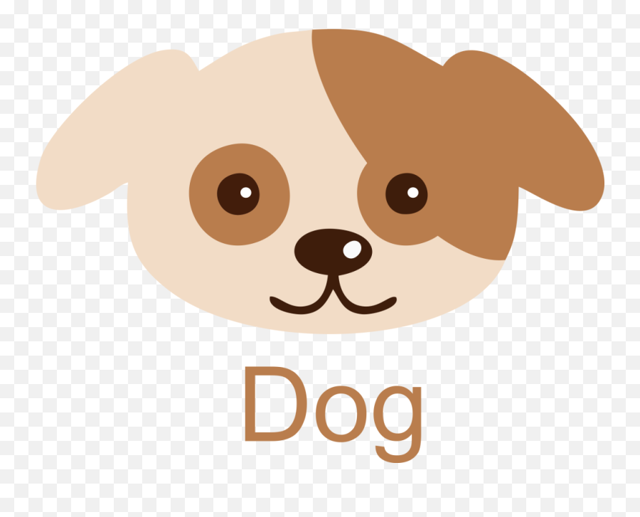 Dog Face Icon Clipart Free - Dog Face Clipart Png,Dog Face Png