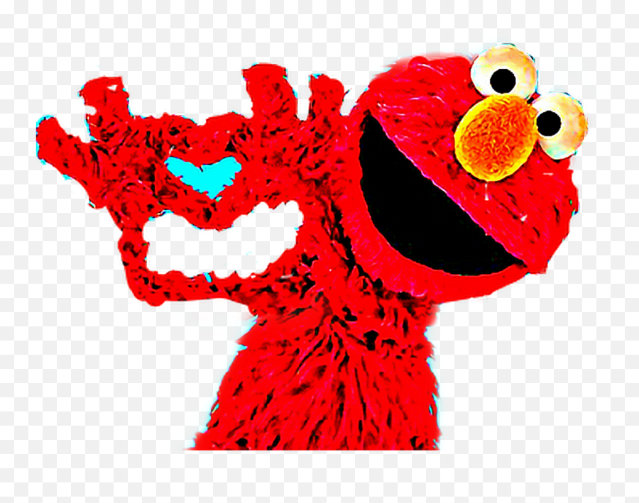 Elmo And Cookie Monster Clipart - Elmo Love Edits Png,Elmo Transparent
