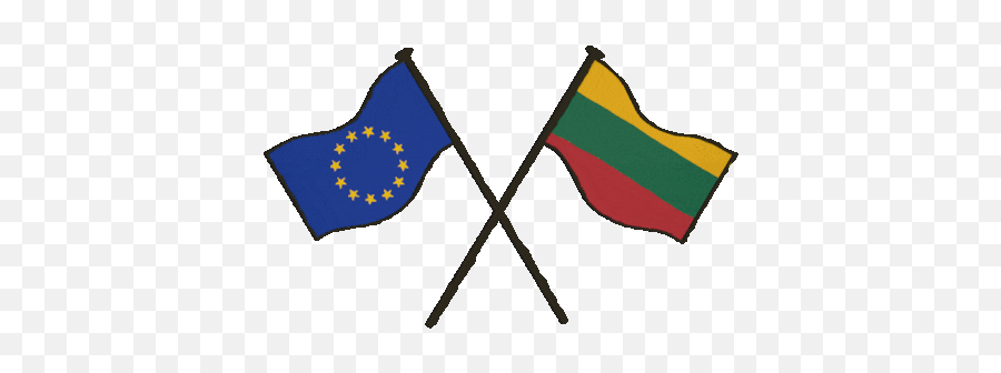 Europe Lithuania Sticker - Europe Lithuania Europe Lithuania Png,European Flag Icon