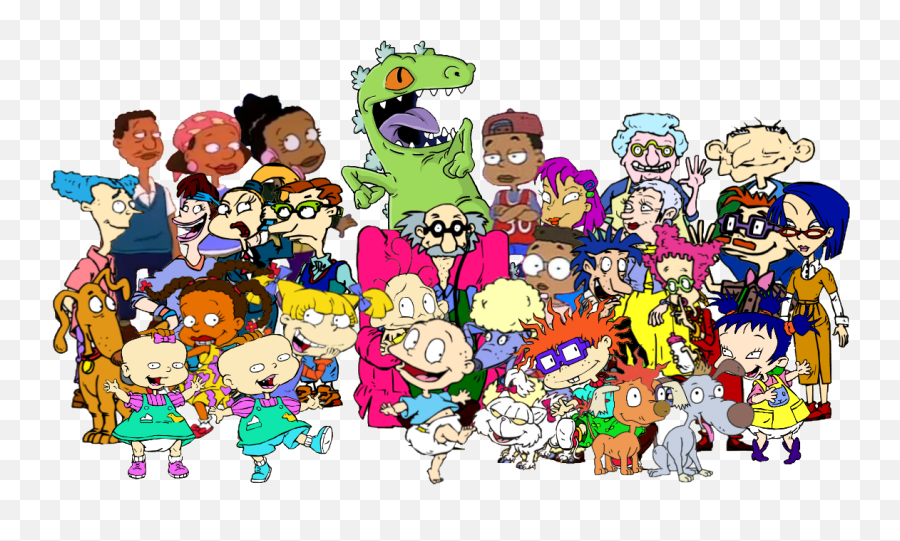 David Bowers Set To Direct U0027rugratsu0027 Live - Action Film Group Picture Of The Rugrat Characters Png,Rugrats Png