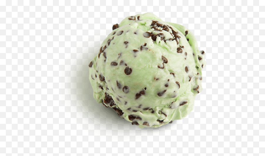 Mint Chocolate Chip - Mint Chocolate Chip Ice Cream Scoop Png,Ice Cream Transparent