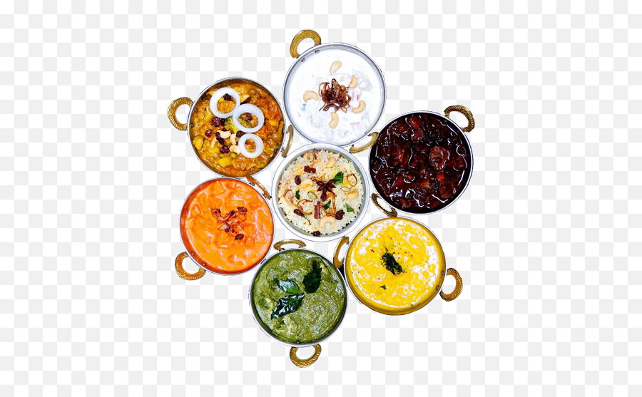 South Indian Dishes Png - Indian Food Top View Png,Dishes Png
