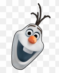 Olaf Head Clipart - Cabeza De Olaf Png,Olaf Png