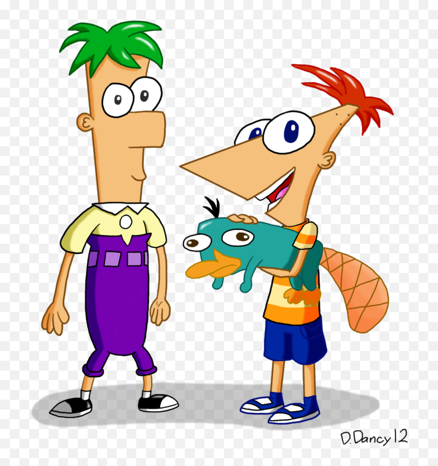 Phineas And Ferb Transparent Background Png Arts - Phineas And Ferb Images Download,Cartoon Fish Transparent Background