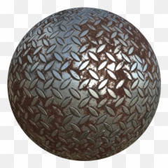 Rusty Metal Treadplate Texture With Cross Pattern Texturecan - Circle Png,Rust Texture Png