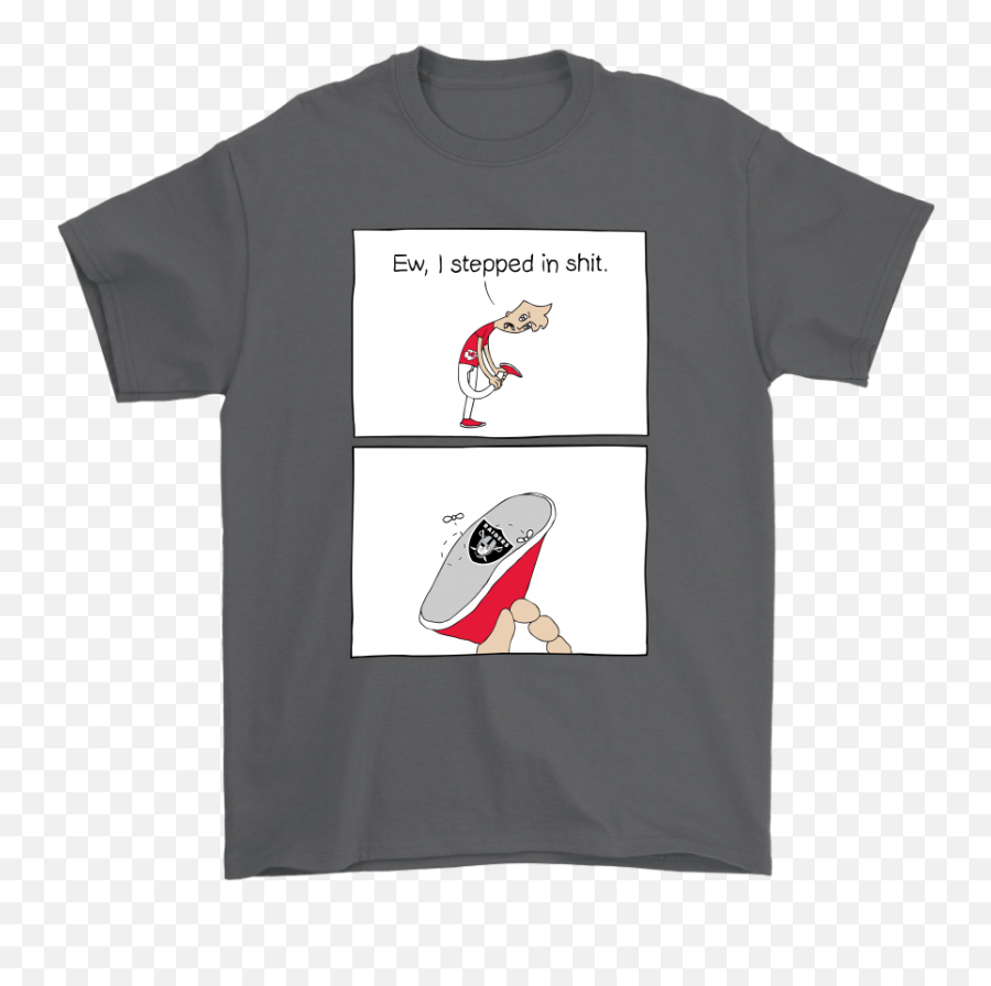 Kansas City Chiefs Ew I Stepped In Shit Meme Nfl Shirts U2013 Snoopy Facts - Gianna Bryant Basketball T Shirt Png,Gnome Meme Png