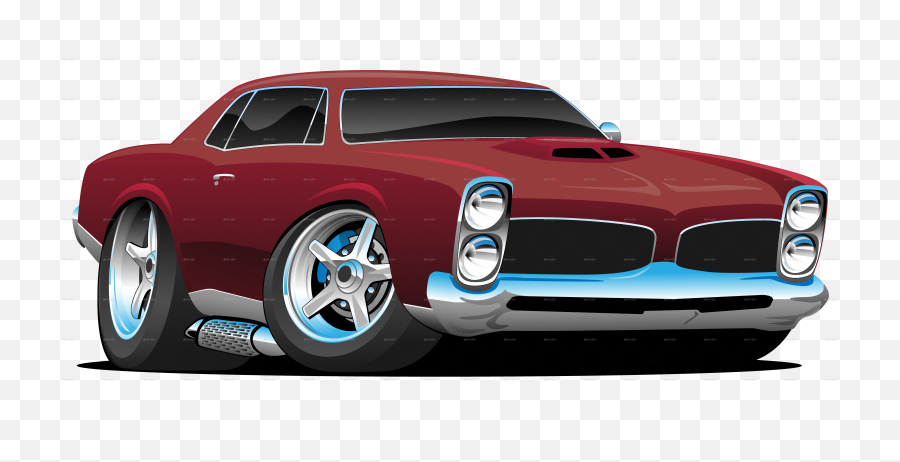 Cadillac Vector Muscle Car Front Png