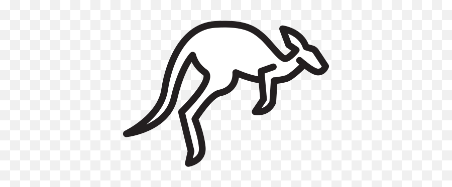 Kangaroo Free Icon Of Selman Icons - Transparent Kangaroo Icon Png,Kangaroo Png