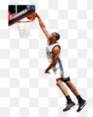 Russell Westbrook Dunk Png Image - Transparent Background