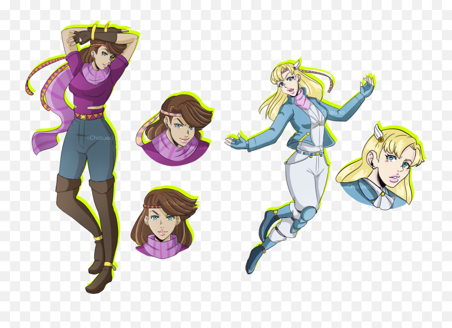 Rule 63 Joseph Joestar Caesar - Jojo Bizarre Adventure Genderswap Png,Joseph Joestar Png