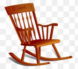 Rocking Chair Clipart Clipground Pict - Transparent Rocking Chair Clip Art Png,Chair Clipart Png