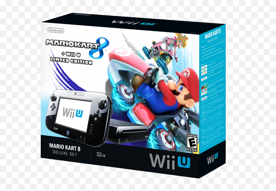 Mario Kart 8 Wii U Bundle Box Art Cover By Mucrush - Wii U Deluxe Png,Mario Kart 8 Deluxe Png