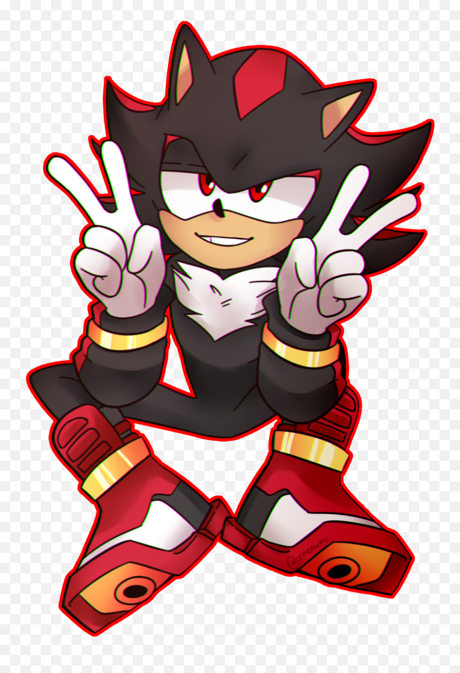 Pin By Jocelyn Emerson - Art Shadow The Hedgehog Transparent Png,Shadow The Hedgehog Png