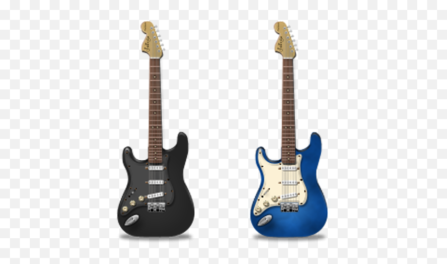 Fender Stratocaster The Black Strat Guitar Musical - Guitar Icon Png,Guitar Icon Png