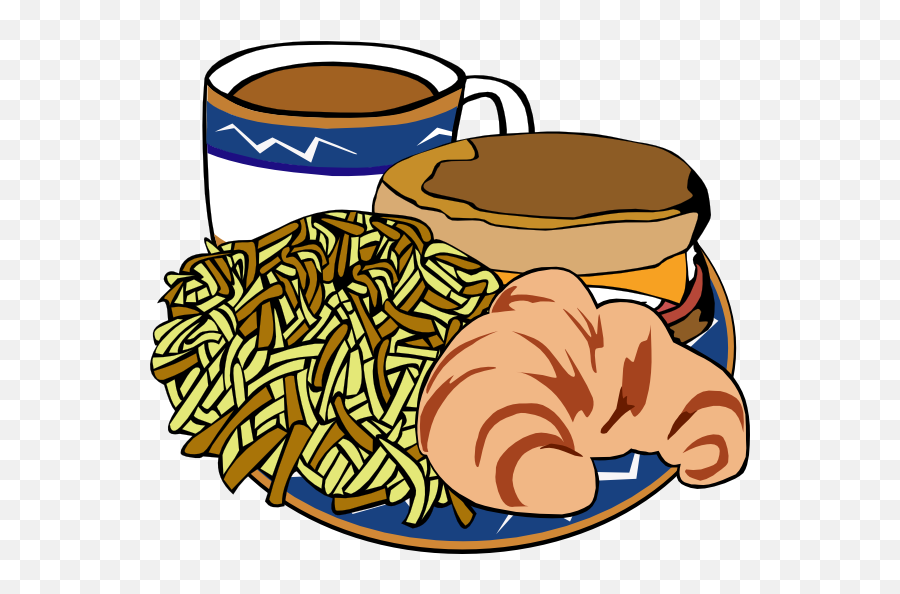 Fast Food Menu Samples Breakfast Clip Art - Croissant Clip Art Png,Food Clipart Png