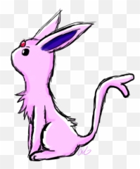 Espeon Sketch Pokécharms - Cartoon Png,Espeon Png