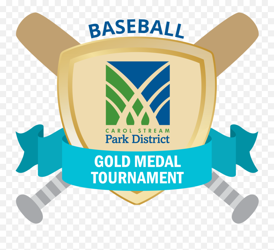 Goldmedaltournament - Baseballlogo Carol Stream Park District Cic Community Interest Company Logo Png,Baseball Logo Png
