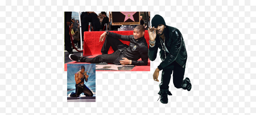 Usher Singer Pop R B Music 24x18 - Trey Songz Chris Brown Usher Png,Usher Png
