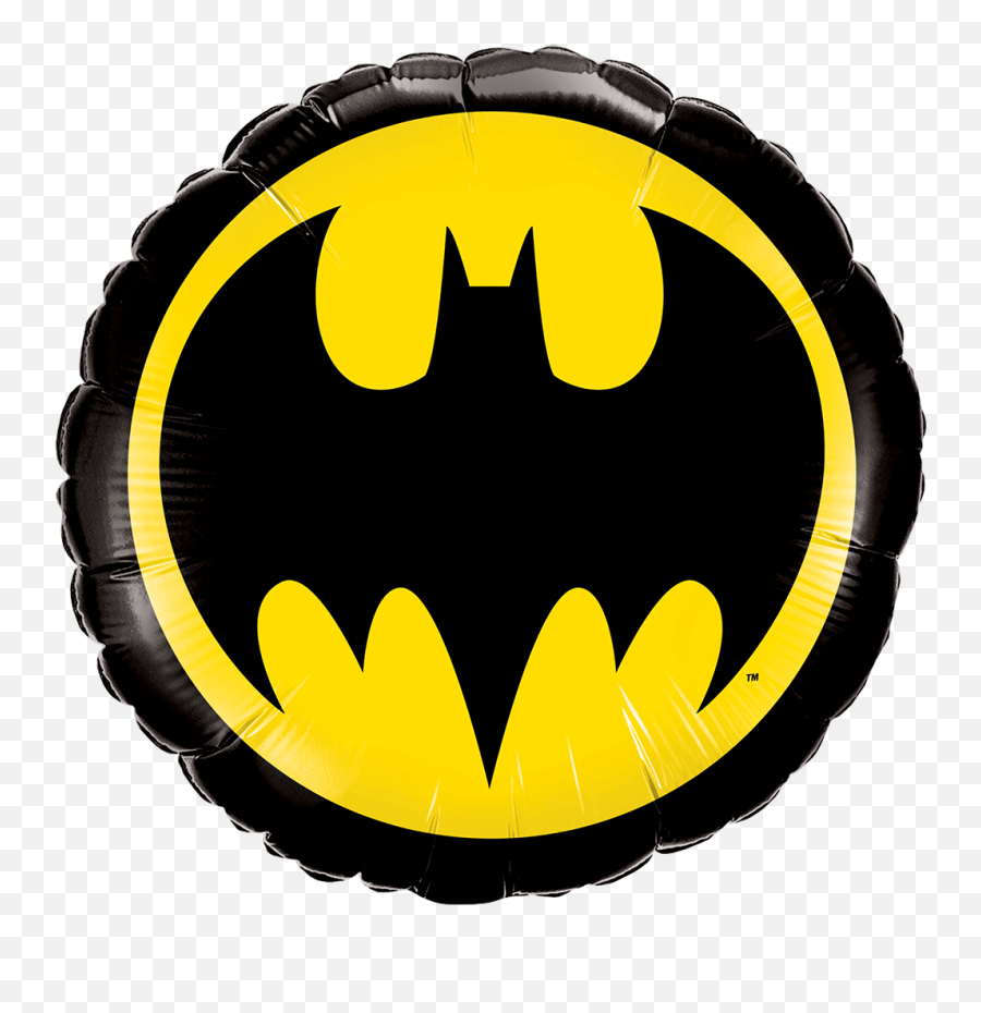 Dc Comics 18 Batman Logo Foil Balloon U2013 Walmart Inventory - Batman Logo Png,Pictures Of Batman Logo