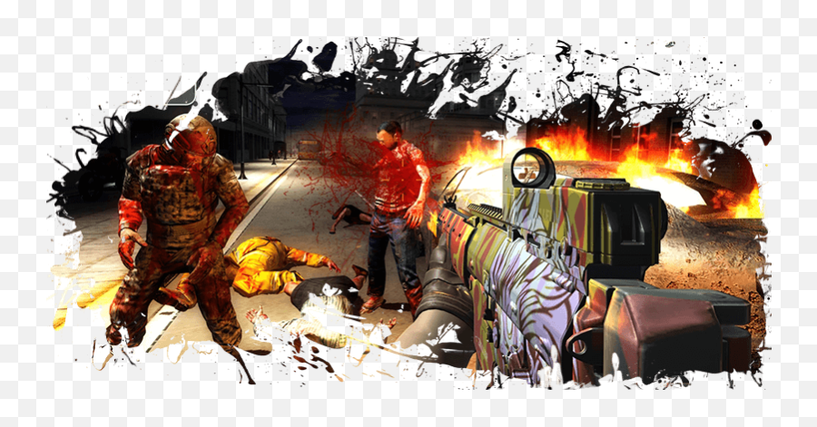 Zkiller Fps Zombie Horde Survival Png