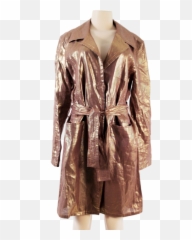 Christian Dior Metallic Linen Trench Coat - Trench Coat Trench Coat Png,Trench Coat Png
