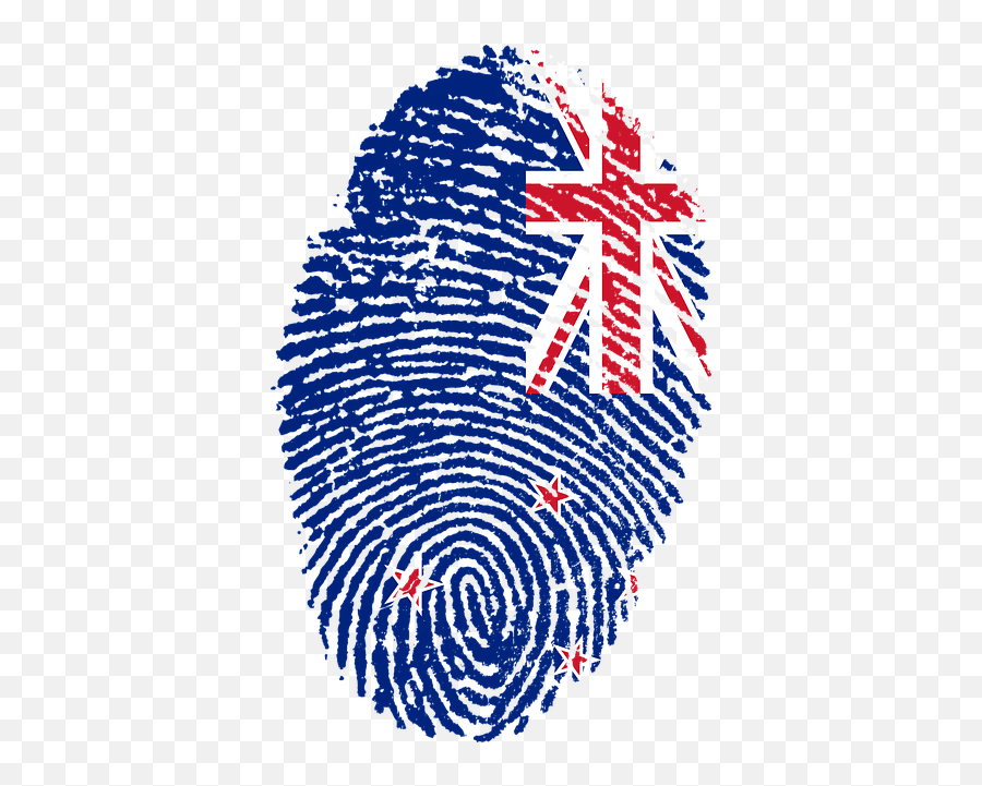 New Zealand Flag Fingerprint - Bermuda Flag Fingerprint Png,New Zealand Flag Png