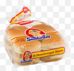 Sunbeam Hamburger Buns - 8 Ct Soft Png,Burger Bun Png