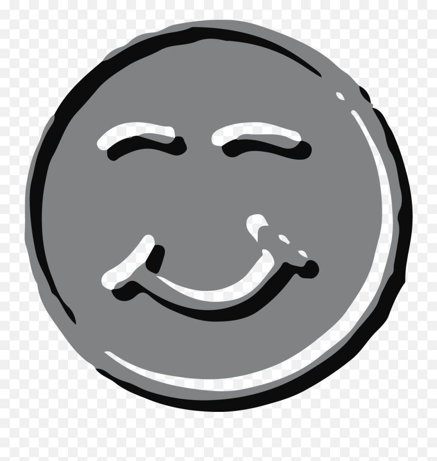 Download Hd Embossed Emoji Too Happy - Emoji Transparent Png Happy,Happy Emoji Png