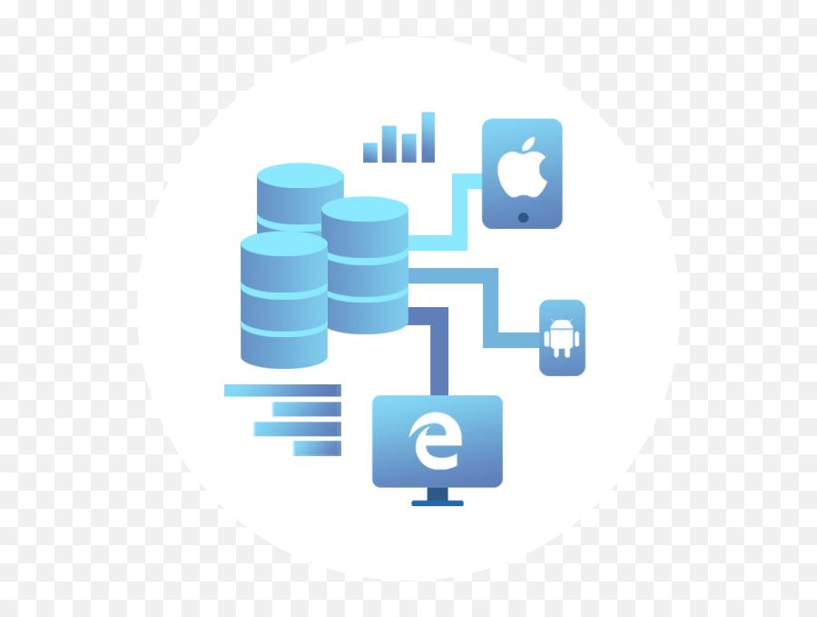 Fliplet Data Storage Integrations And Security Simple - Vertical Png,Database Png