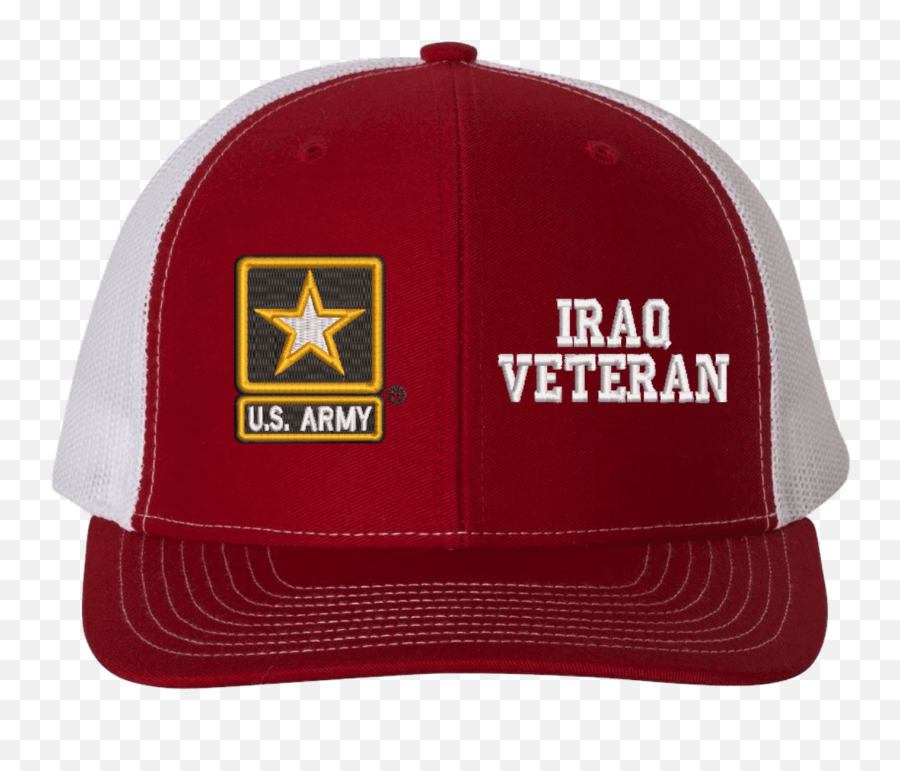 Us Army Iraq Veteran Mesh Back Cap - For Baseball Png,Army Hat Png